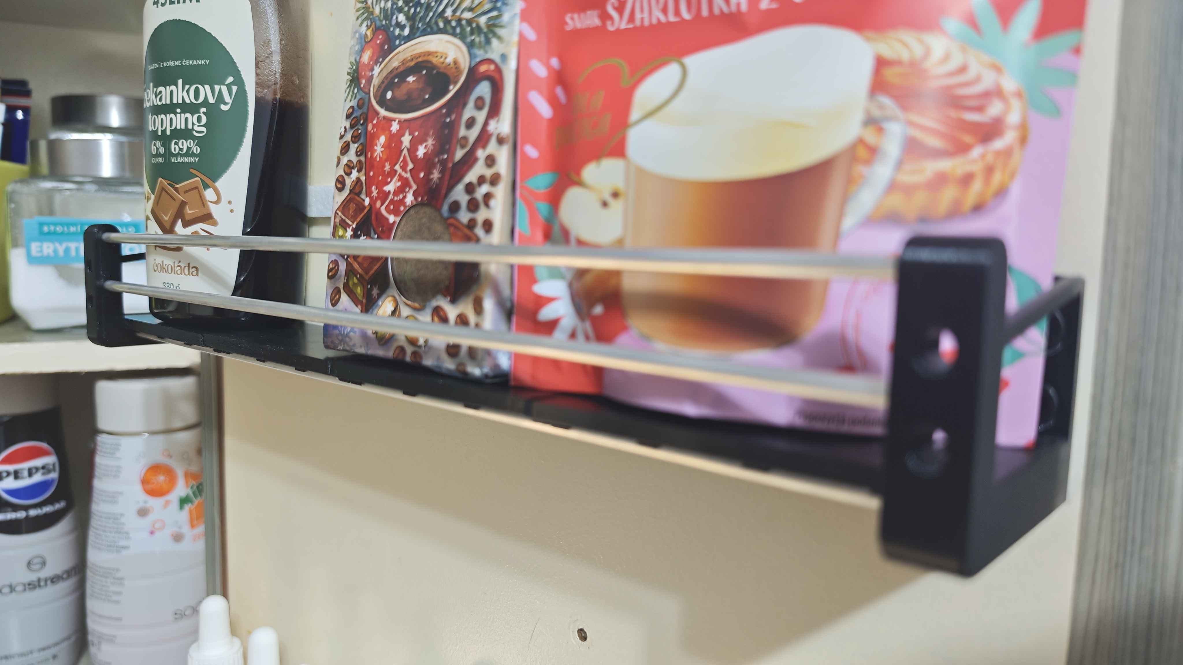 Spice Shelf for Cabinet Door shelf platform