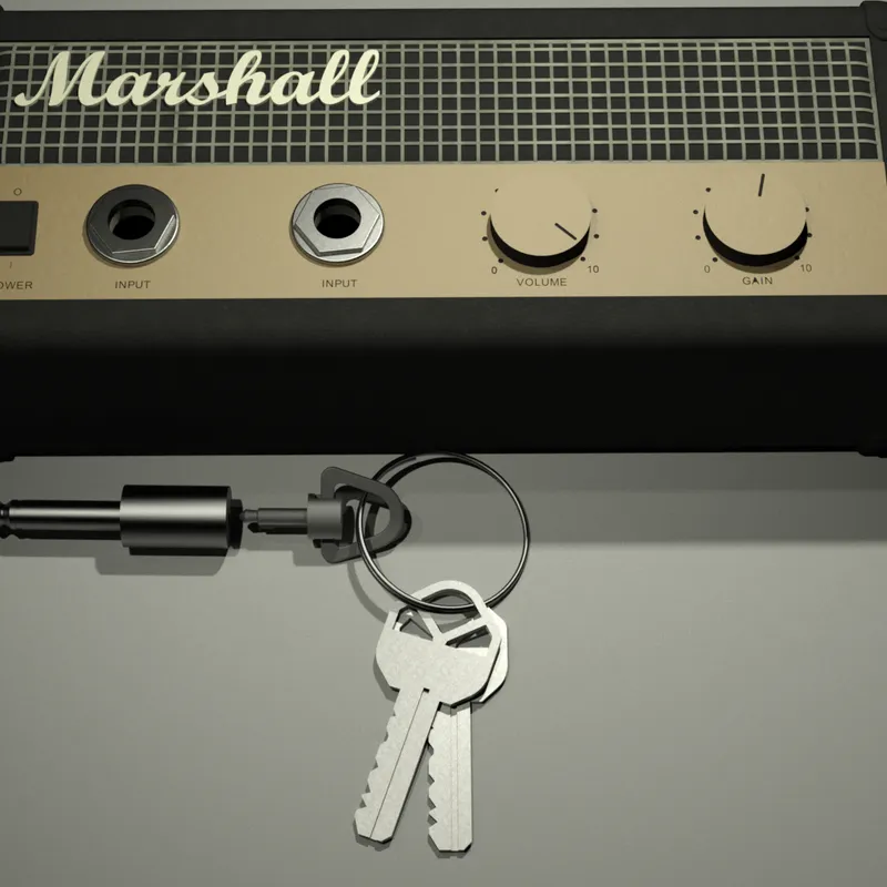 STL file MARSHALL  KEY HOLDER 🔑・Model to download and 3D print