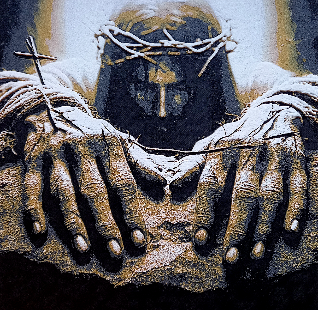 The Resurrection of Jesus - filament painting