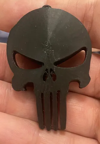 Punisher Keychain