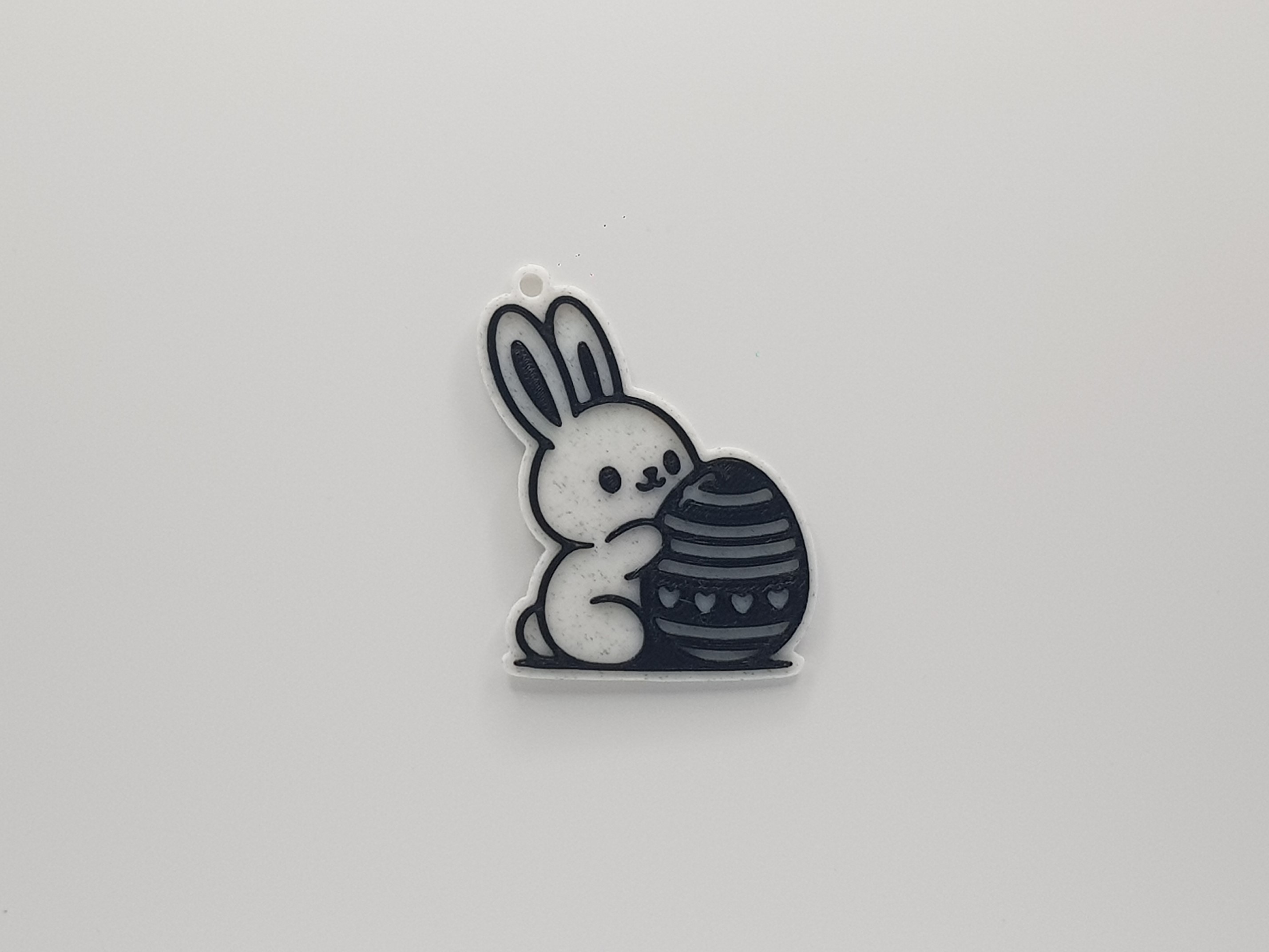 Easter Bunny Keychain