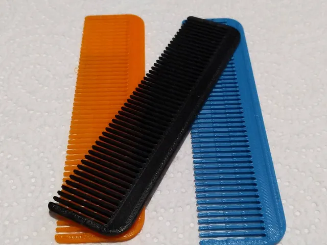 Simple Comb - with FreeCAD file