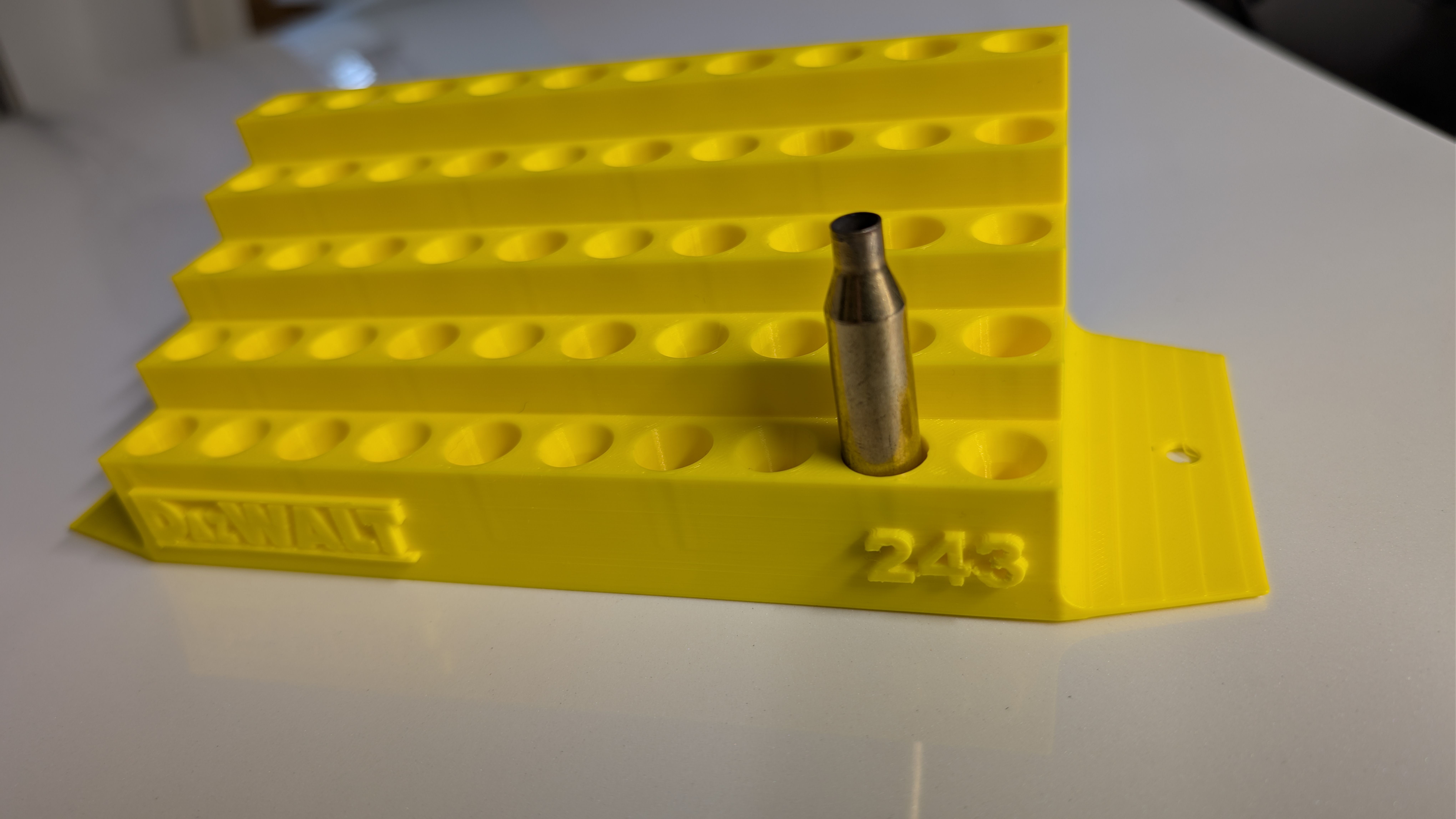243 cartridge reloading tray