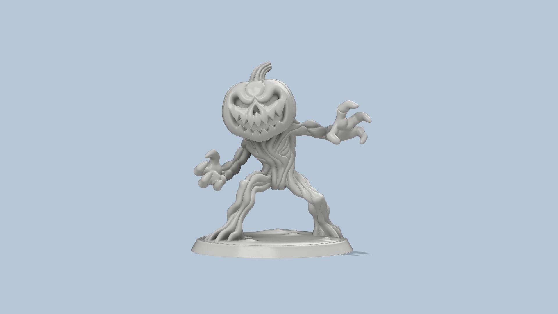 Pumpkin-Headed Monster Hi-Res