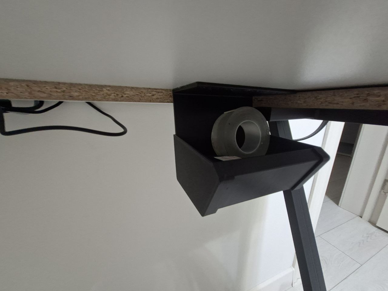 Under-Desk Storage Tray