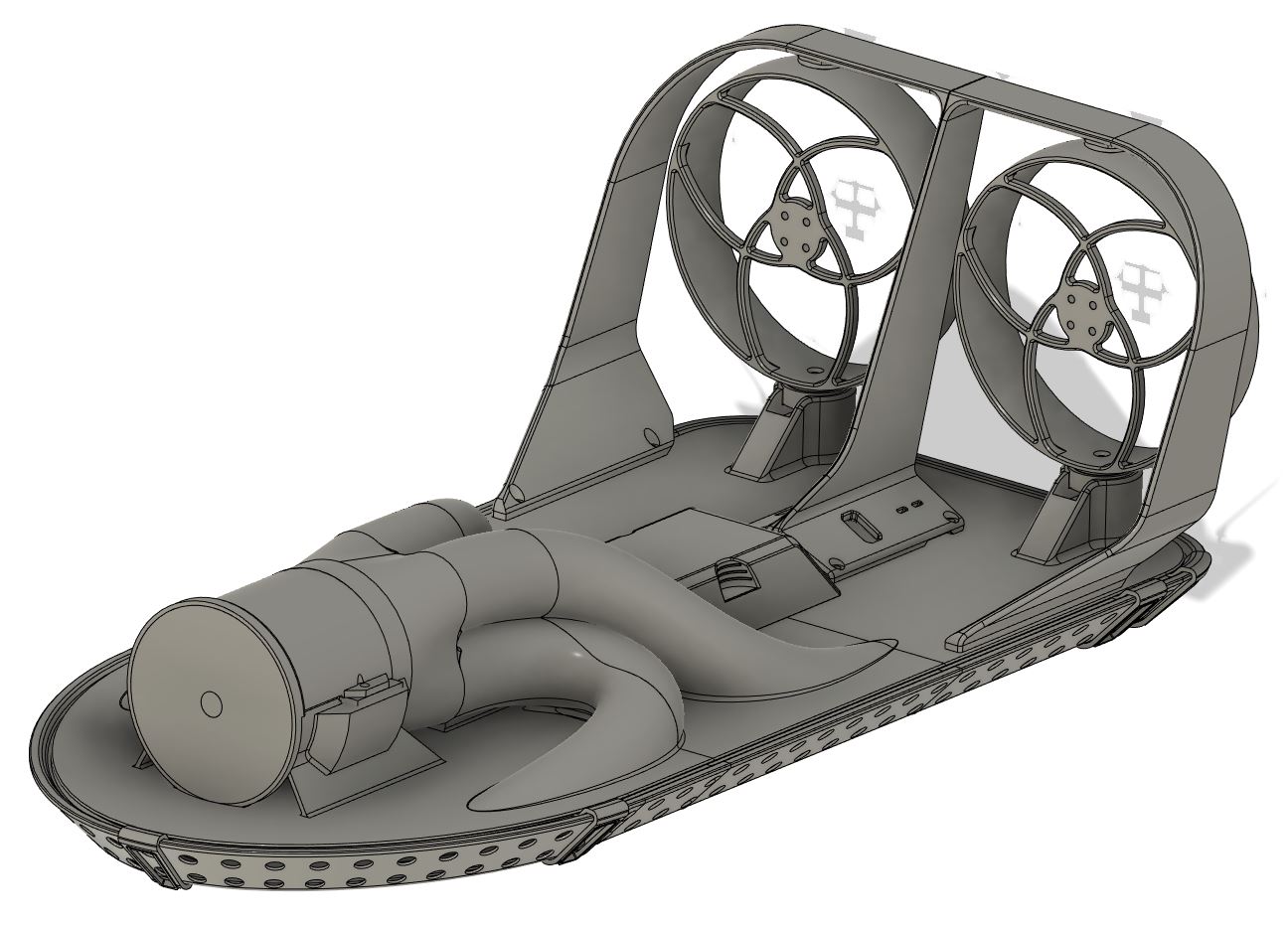 Miniatura 4 do modelo 3D RC Hovercraft