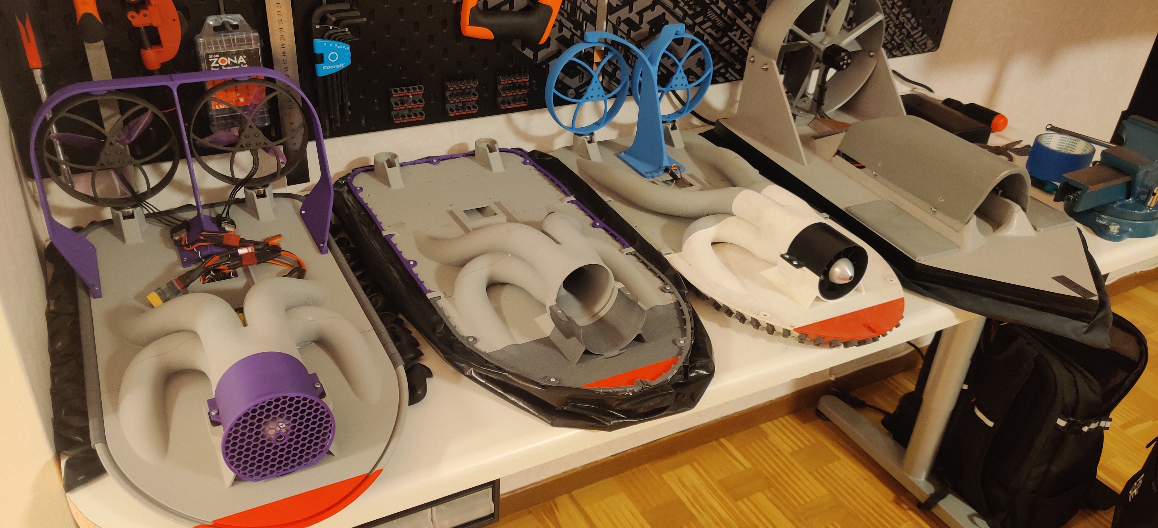 Miniatura 5 do modelo 3D RC Hovercraft