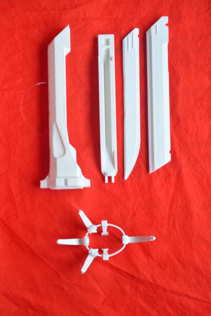 Miniatura 2 do modelo 3D Dishonored sword