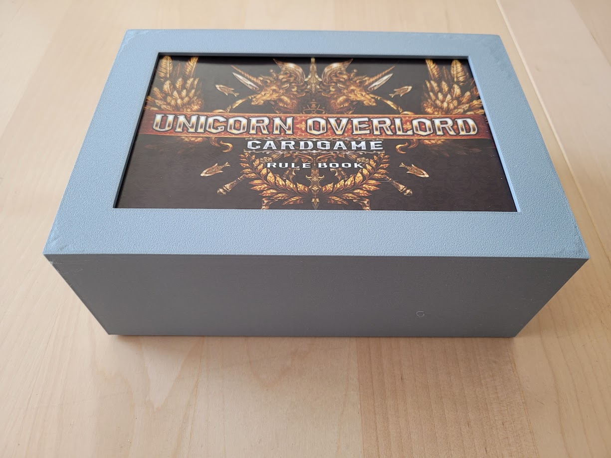 Unicorn Overlord boardgame storage solution