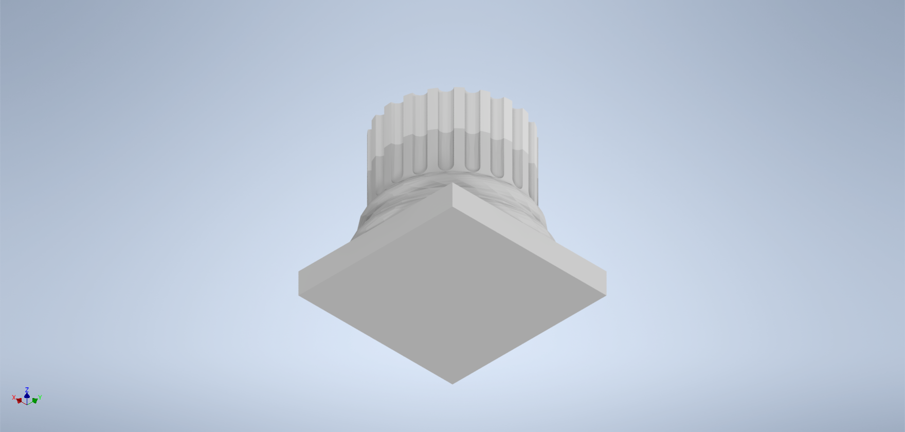 Miniatura 2 do modelo 3D Corinthian Base: E-cig Stand