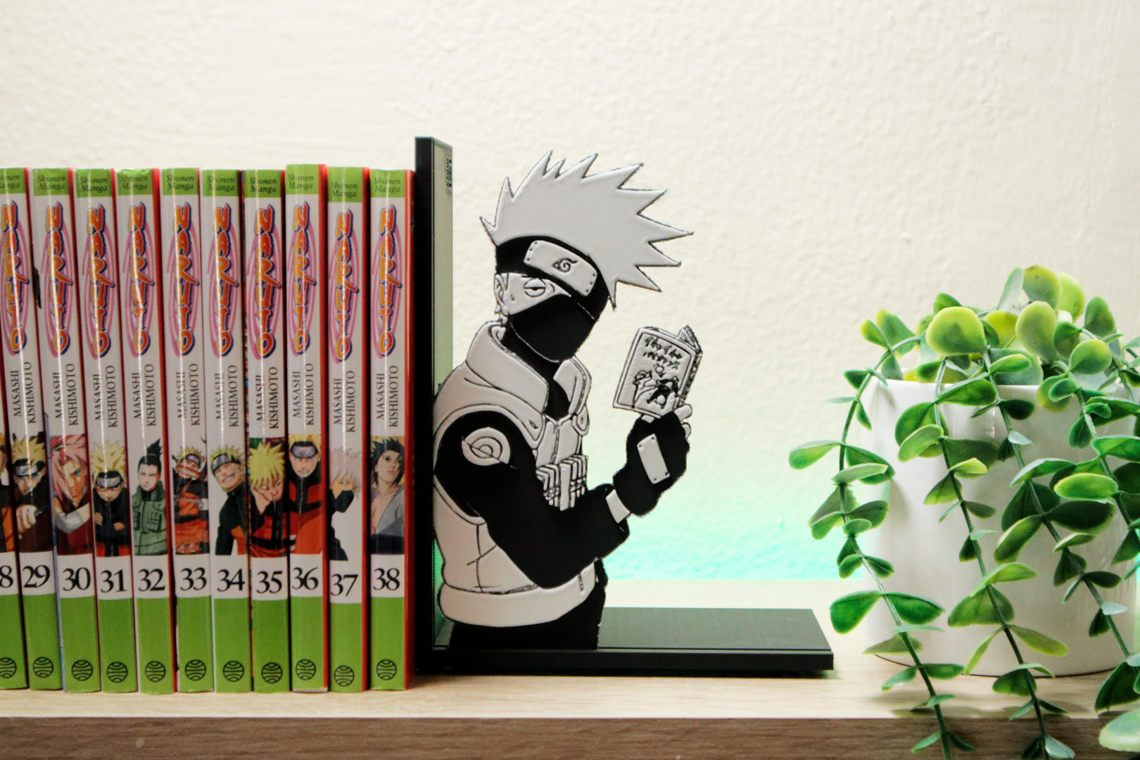 Bookend of Kakashi Hatake | Naruto Fan Art