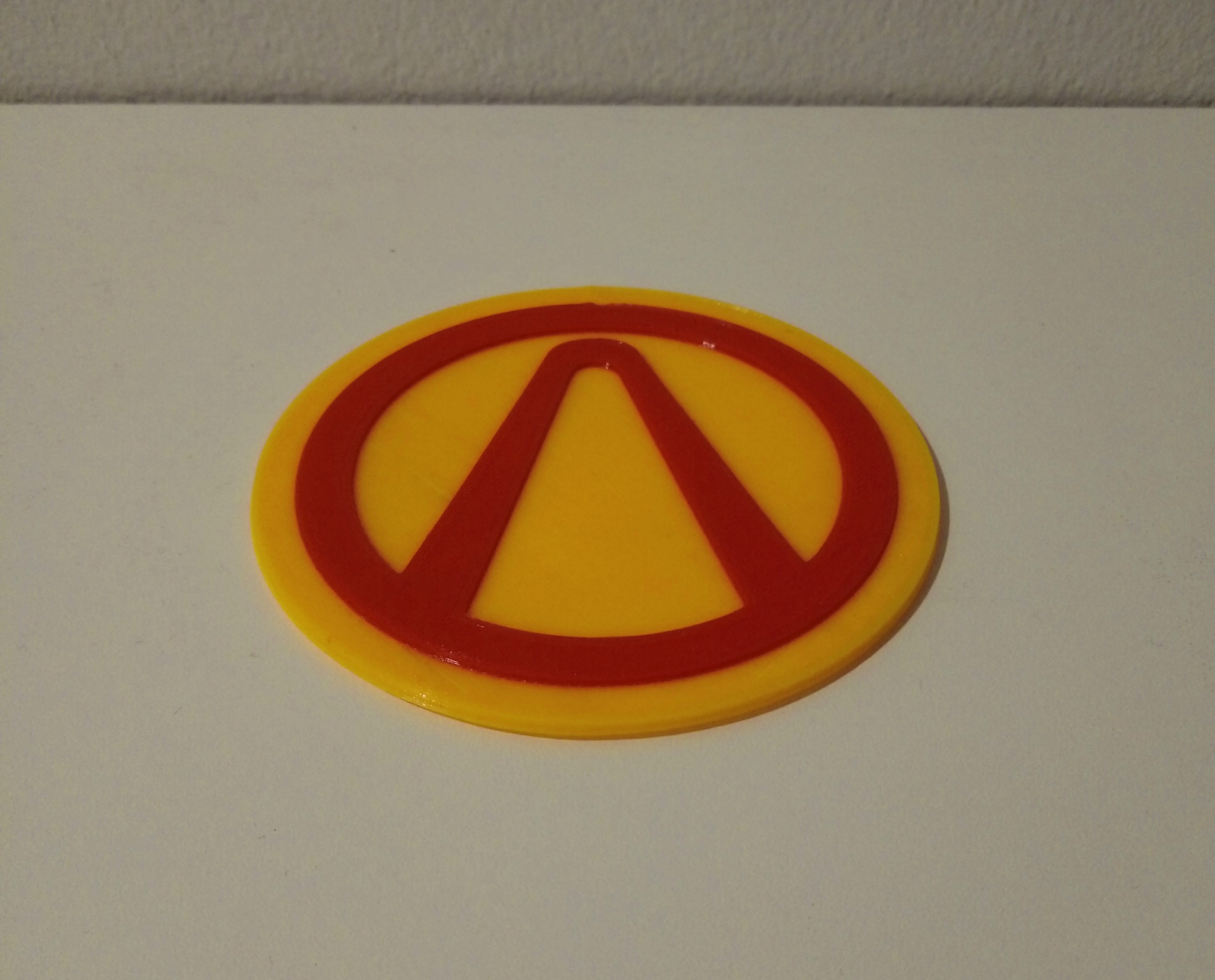 Drink Coaster - Borderlands Vault Symbol