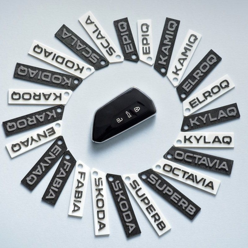 Škoda keyrings by Škoda | Download free STL model | Printables.com