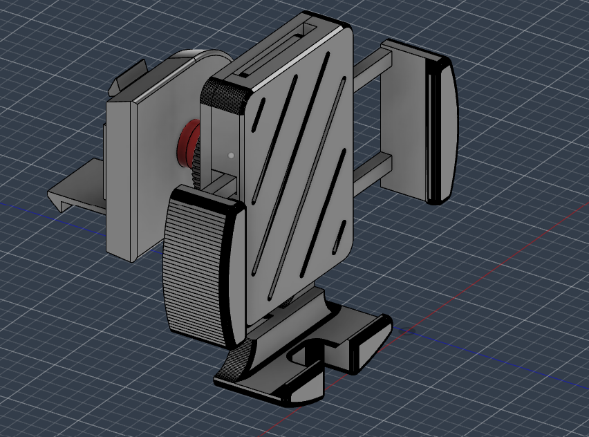 Remix phone holder fiat panda by Dani85 Download free STL model