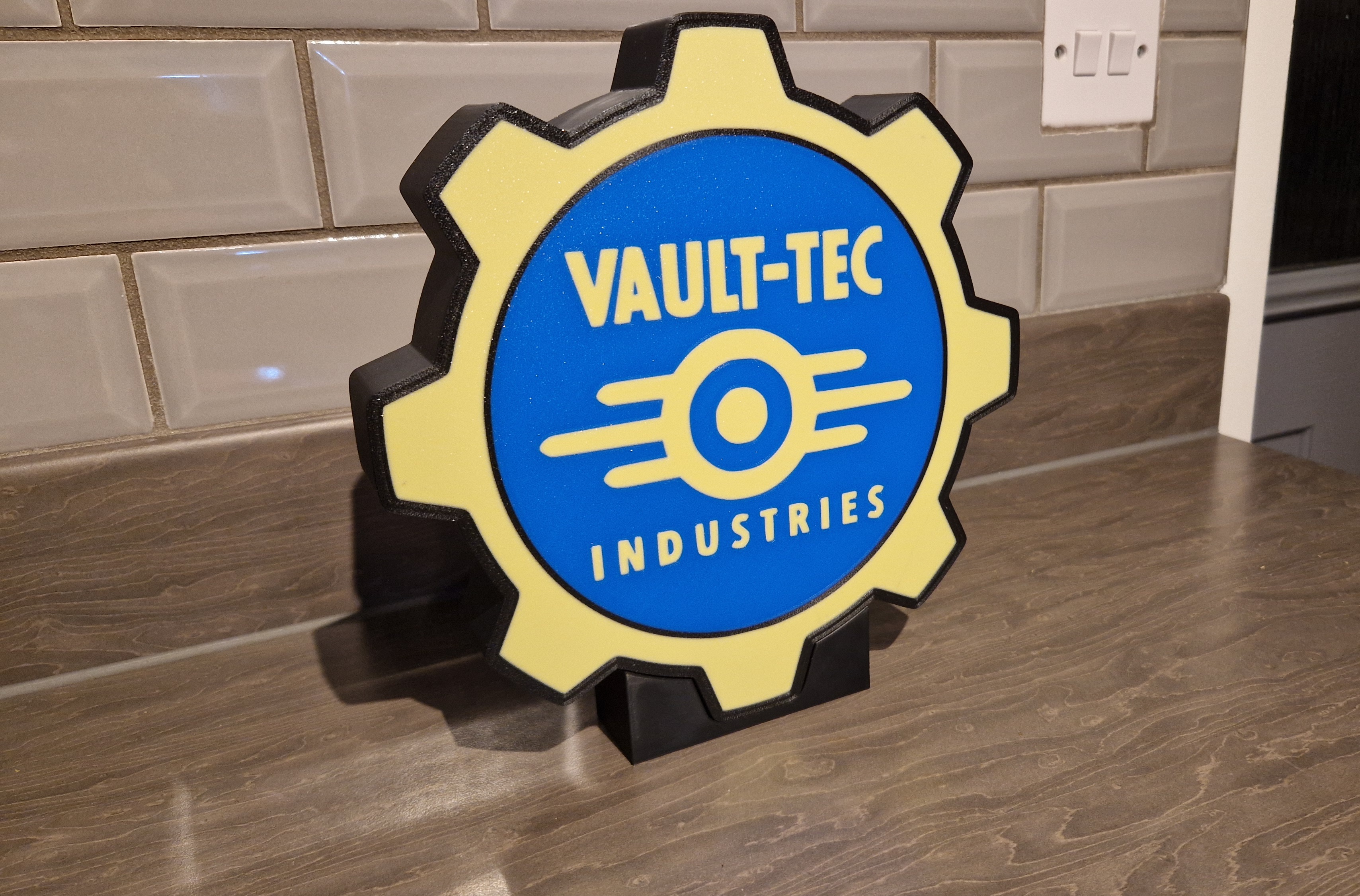 Fallout Vault-Tec Industries lightbox