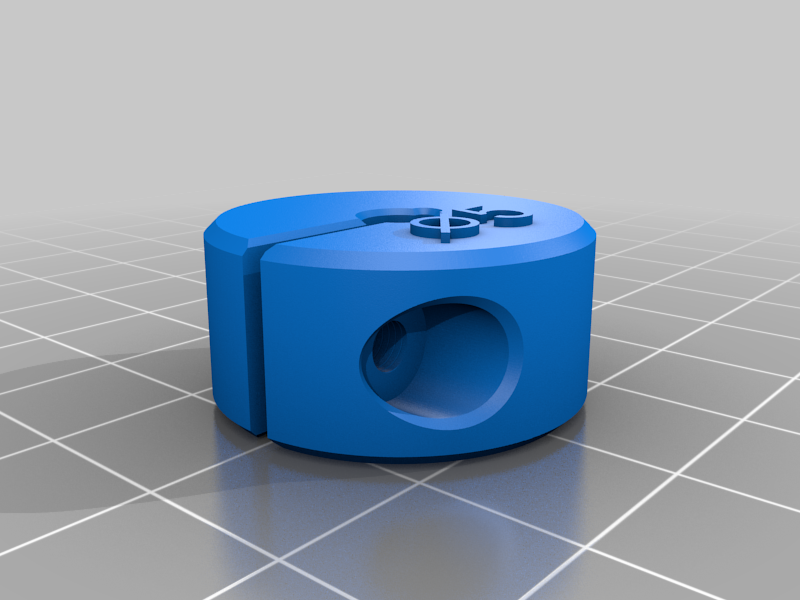Drill Stopper 5mm diameter M3 Thread by BasementLAB | Download free STL ...