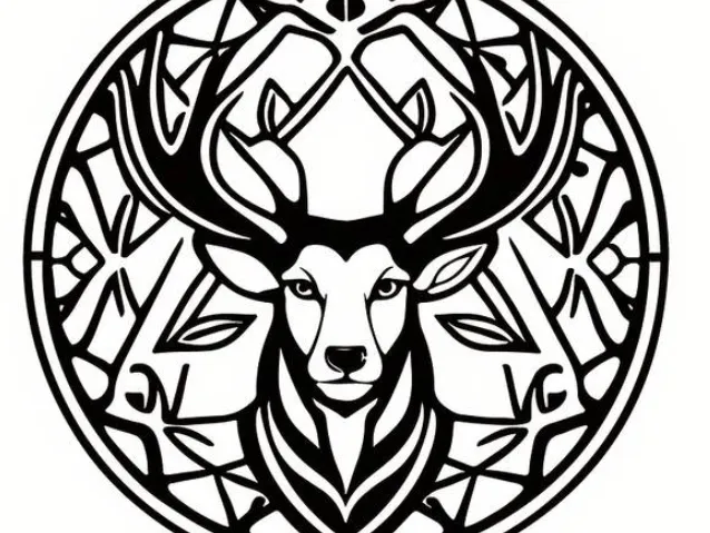 deer wall art