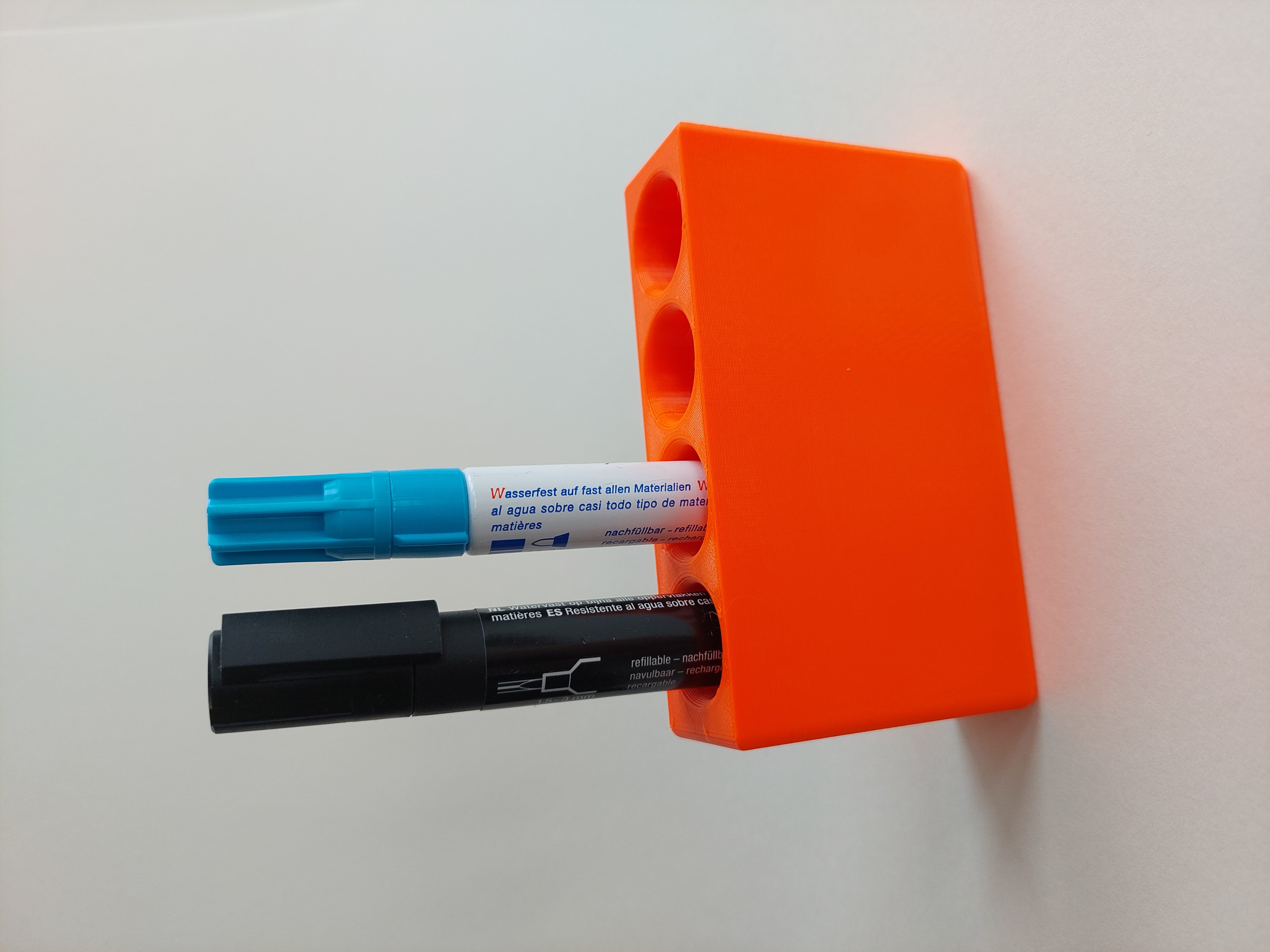 Penholder magnetic inserts / Stiftehalterung, magnetisch (Edding, Whiteboard etc.)