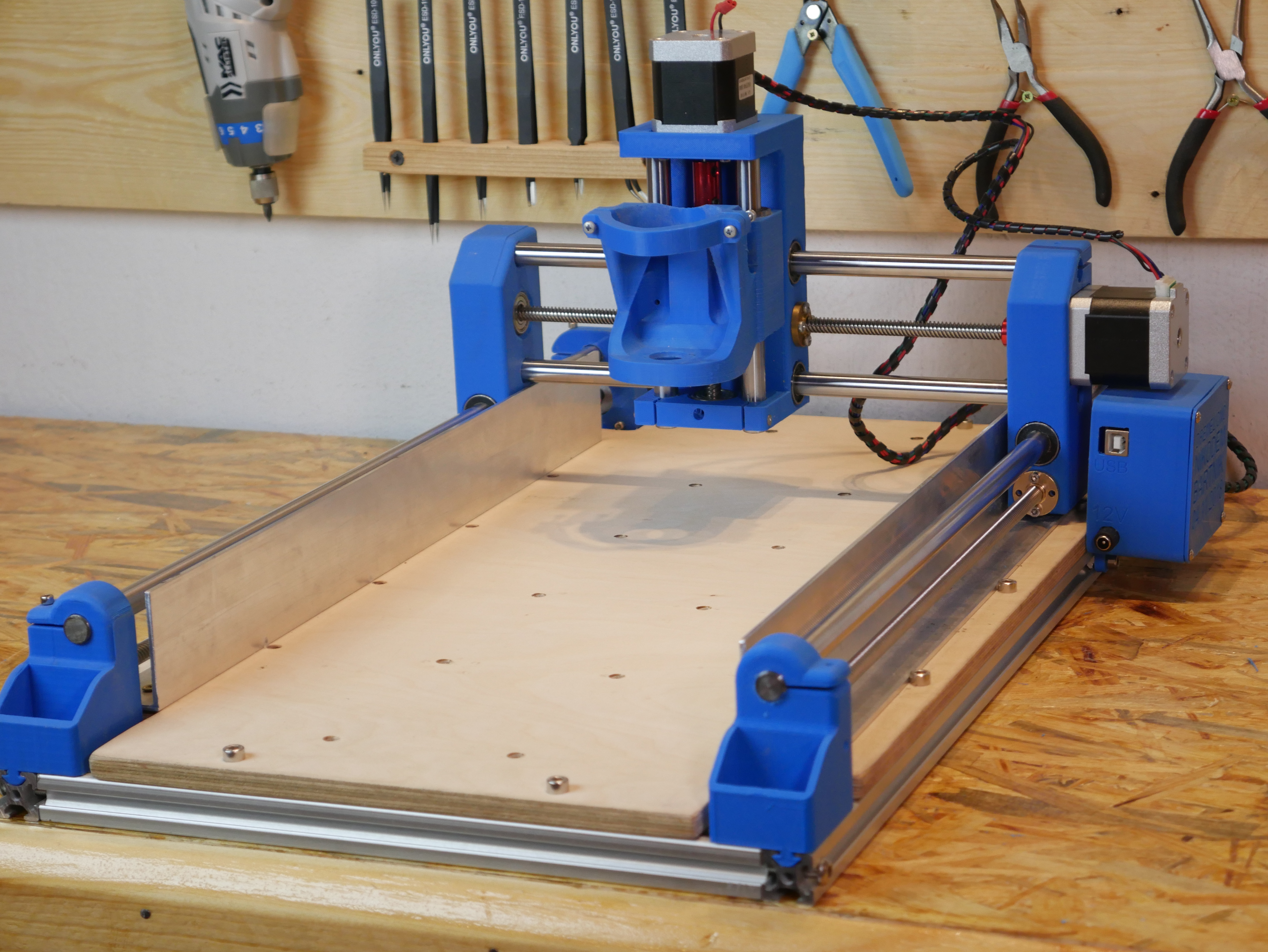 Miniatura 5 do modelo 3D DIY Dremel CNC
