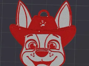 paw patrol Tracker keychain