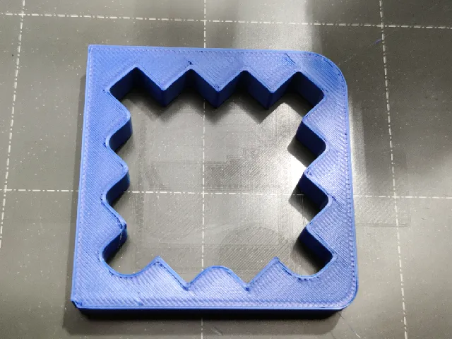Input Shaper Corner/Fillet Test