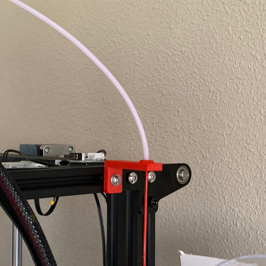 Ender 5 direct extruder filament guide by Adirael | Download free STL ...