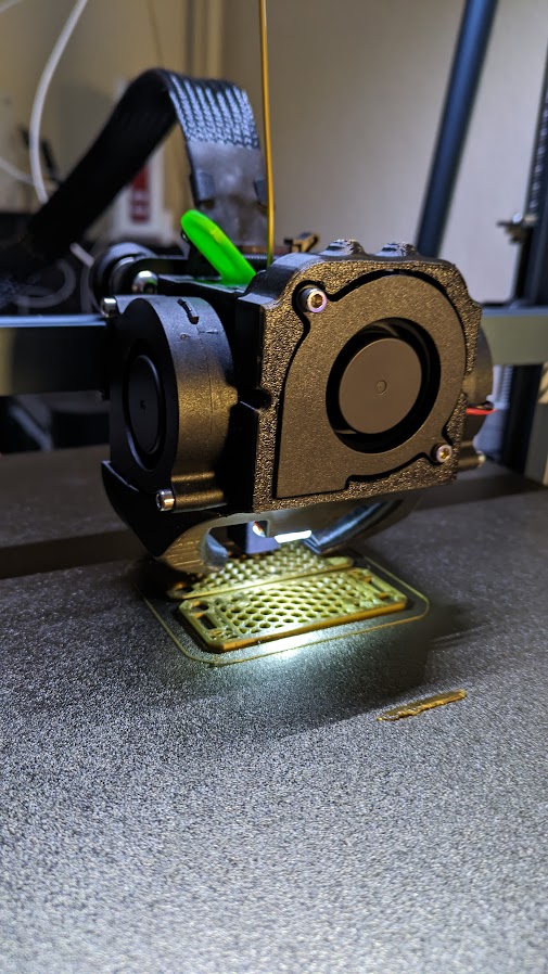 Neptune 4 Plus / Max -  3x 5015 fan Printhead - Threaded Inserts V2 3D model thumbnail
