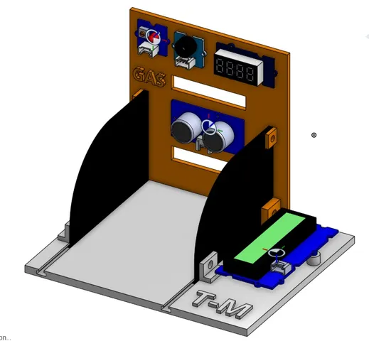 GAS - Maquette de radar de recul