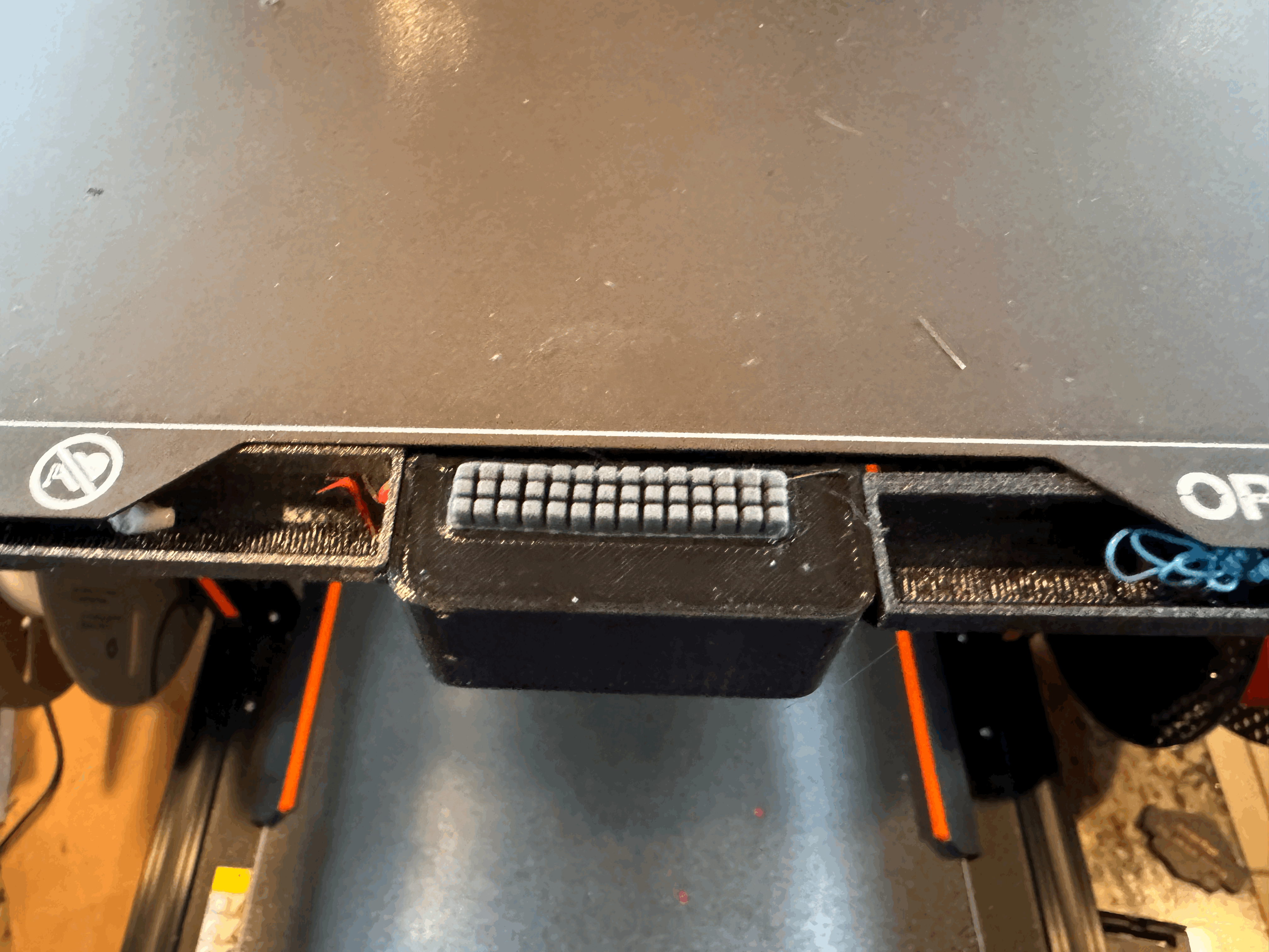 Nozzle Wiper Brush Before Bed Level