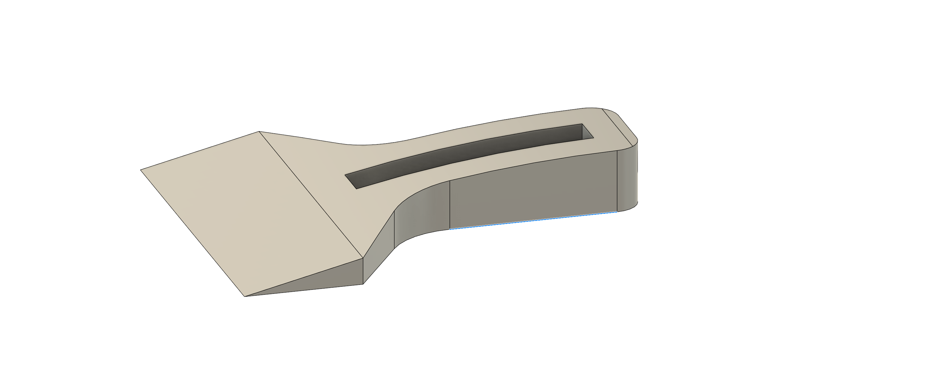 ultra minimalist bed scraper
