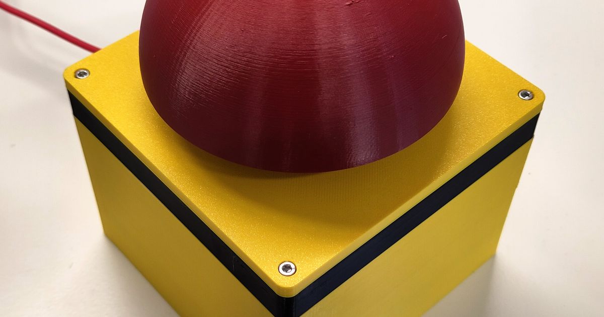 Emergency Button by fhessel | Download free STL model | Printables.com