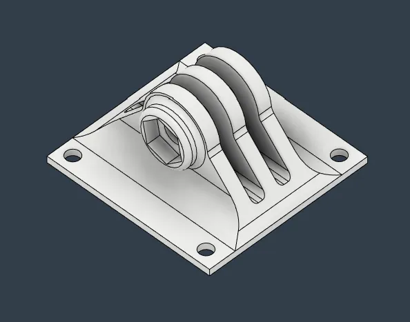 GoPro Mount by jamesbray03 | Download free STL model | Printables.com
