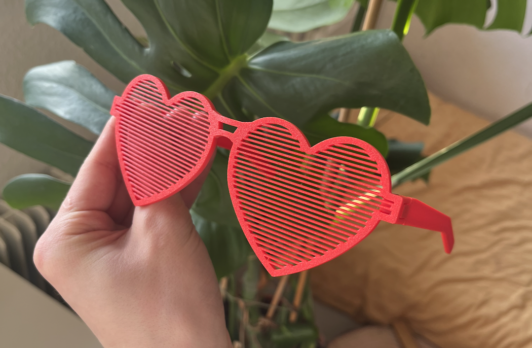 heart shaped Sunglasses REMIX