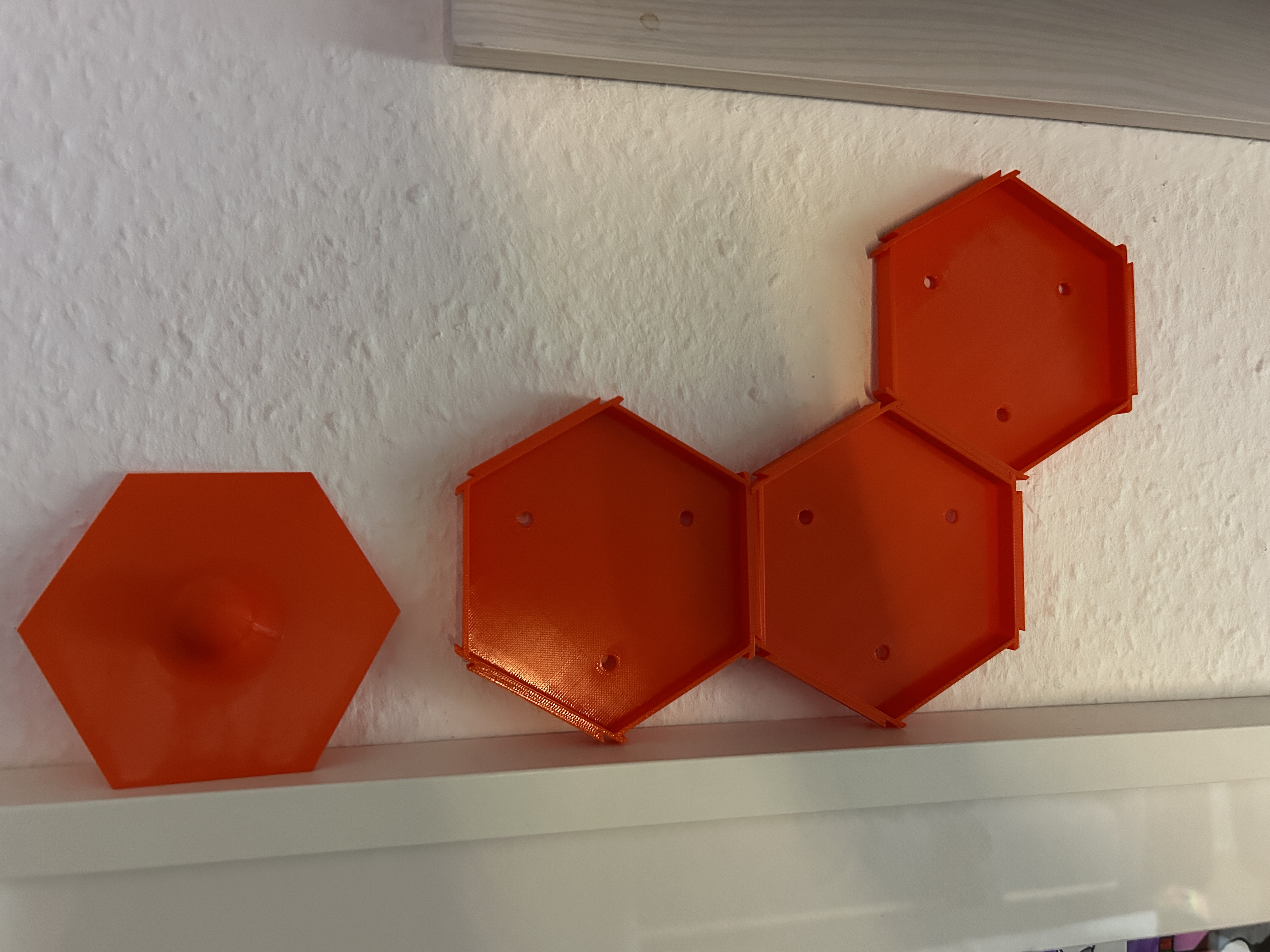 Miniatura 2 do modelo 3D Hexagon Picture Frame