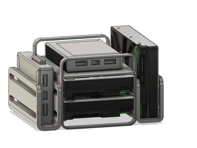 ZimaBoard/ZimaBlade 2 Bay HDD Stand Add-ons