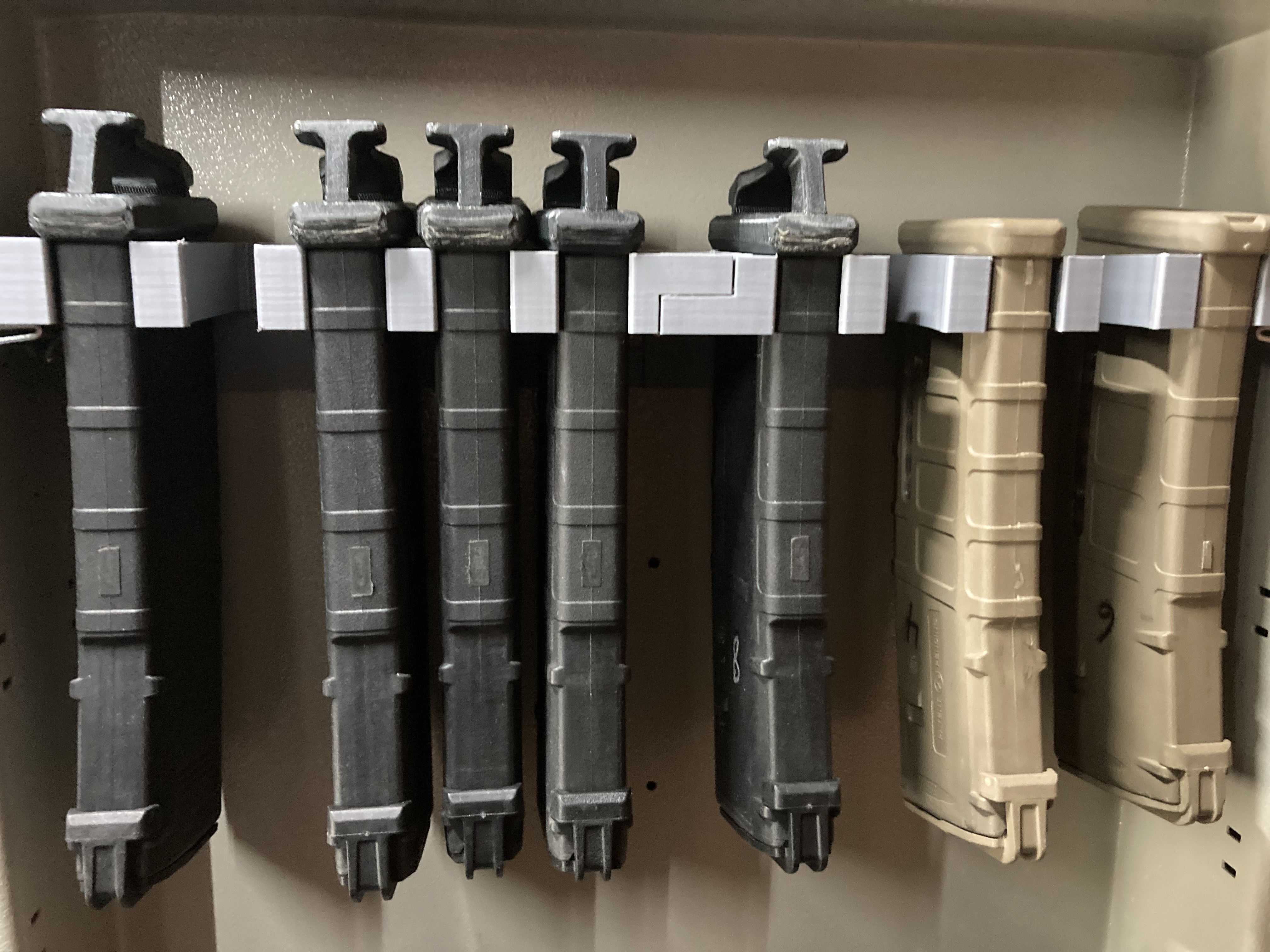 PMAG Storage Solution for Gun Safe Door