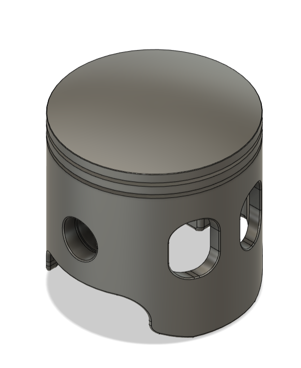 Piston from 1TEN Garage by Steve_SXSBlog | Download free STL model ...