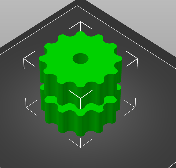 Spur gear for potato seeder (SK - ozubenie na davkovač hnojiva pre sadzač zemiakov)