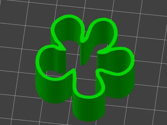 Spongebob Flower Cookie Cutter FiveIn big frame