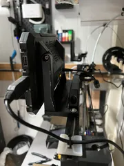 Creality Sonic pad CR6SE top mount with room for handle + serial holder