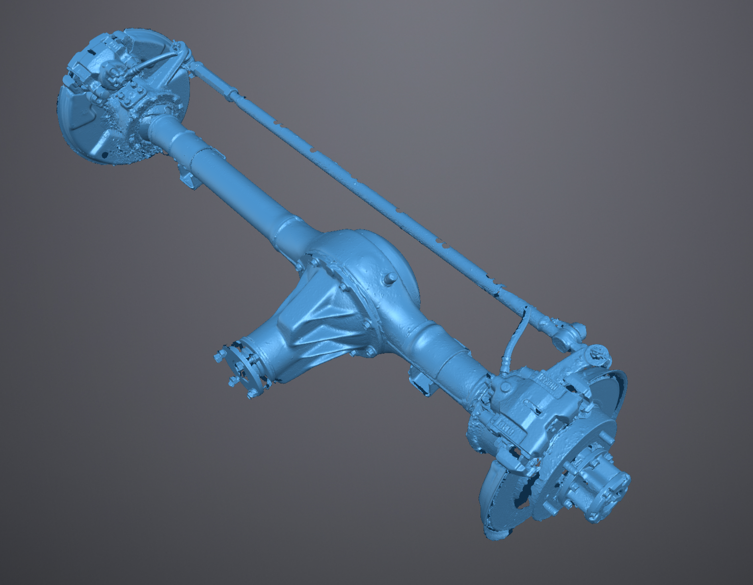 Suzuki Samurai Front Axle Scan 3D model