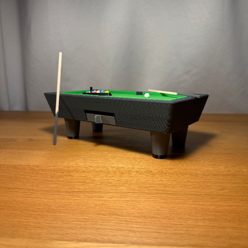 Mini Tabletop Pool Table by fifindr | Download free STL model ...