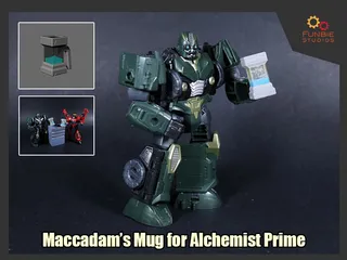 Maccadam's Mug for Transformers AotP Alchemist Prime