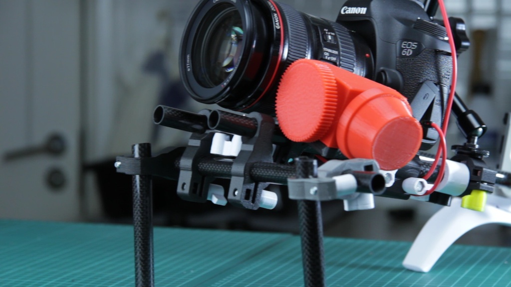 DSLR Camera system - 15/14mm - Shoulder rig config