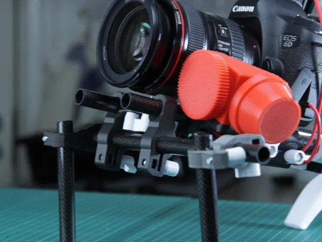 DSLR Camera system - 15/14mm - Shoulder rig config
