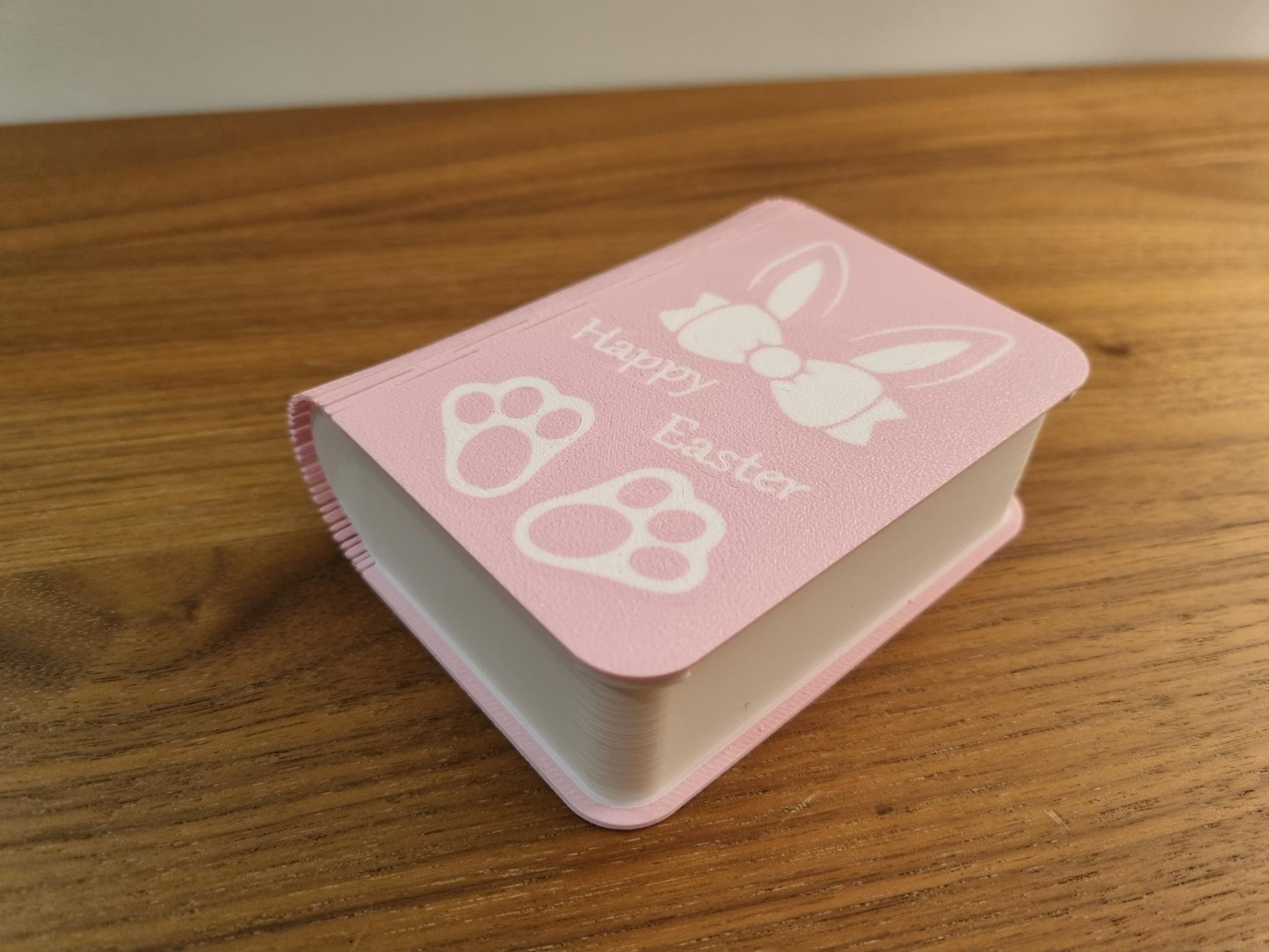 Miniatura 2 do modelo 3D Happy Easter Book Box