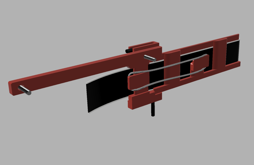 QIDI XMax Automatic Ribbon Cable Holder by humebeam Download free