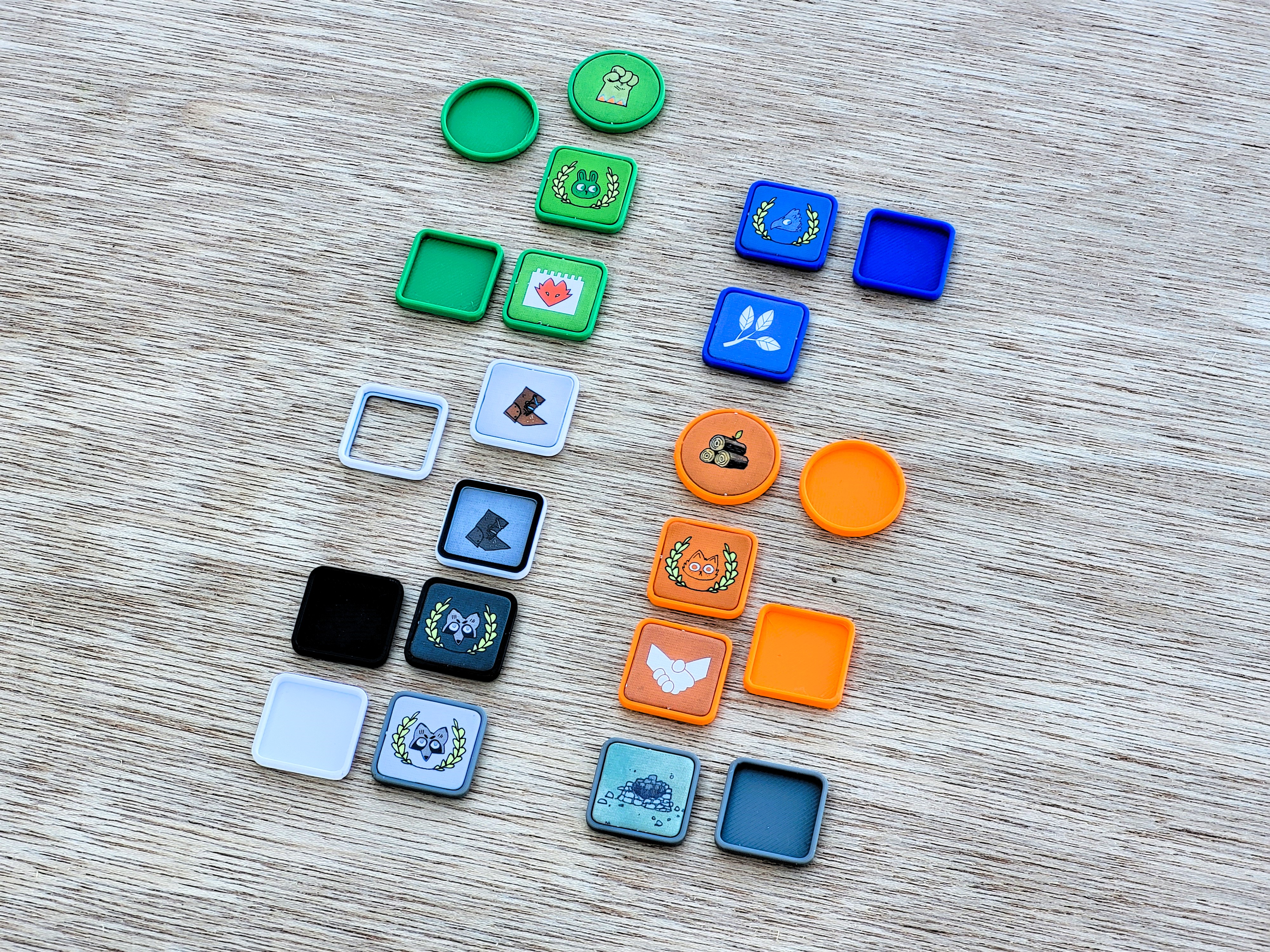 Root Board Game Token Inserts