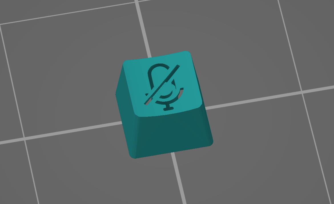 Mute Microphone Keycap