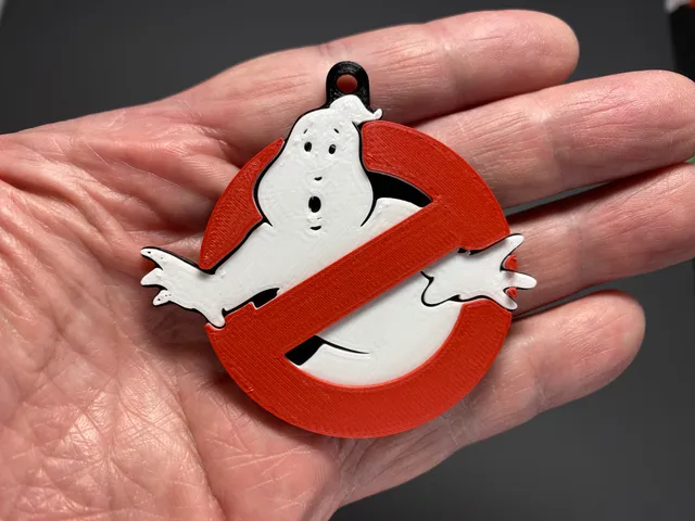 Ghostbusters Logo Keychain
